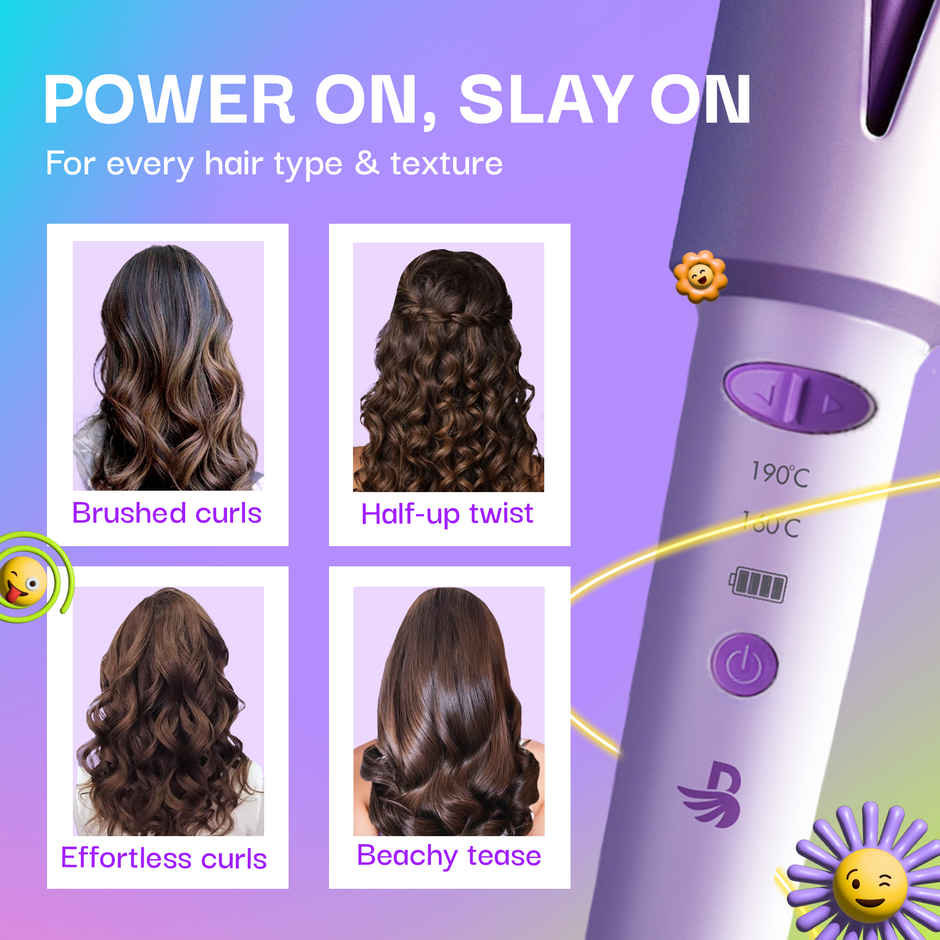 Bombae Twister Portable Hair Curler