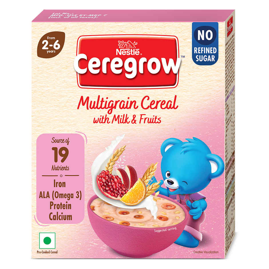 Nestle Ceregrow No Refined Sugar Multigrain Cereal