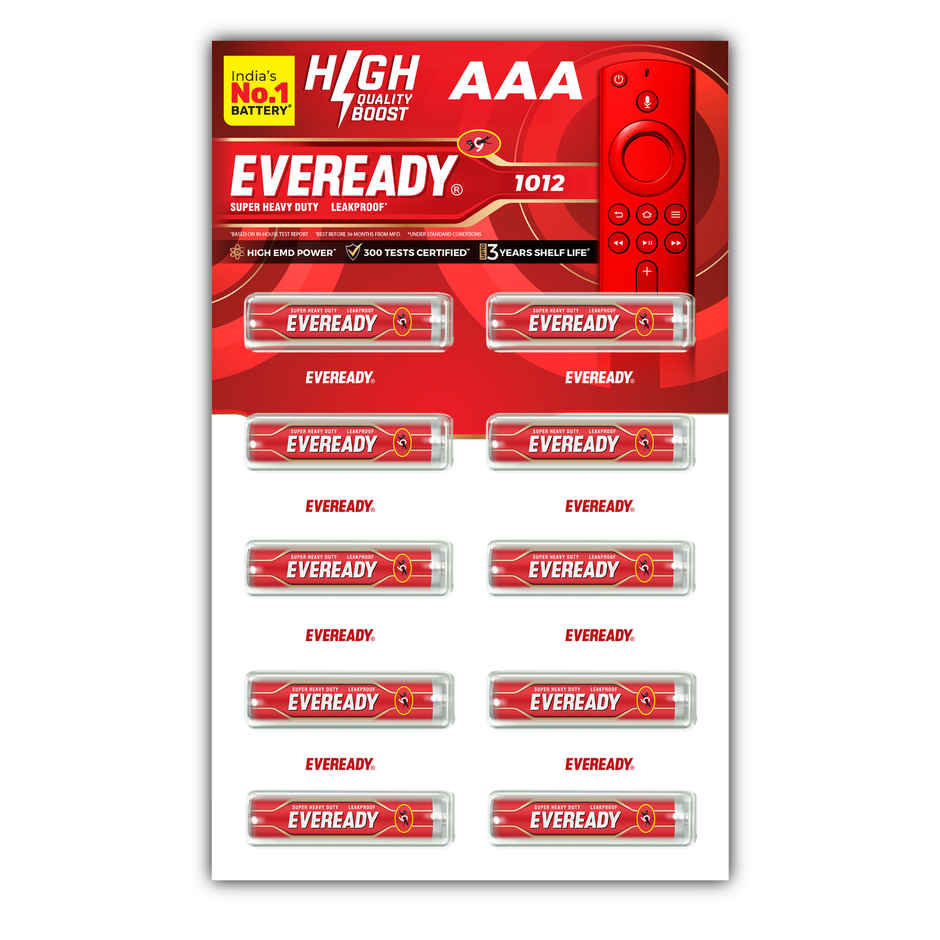 Eveready Carbon Zinc AAA | 3X EMD Power