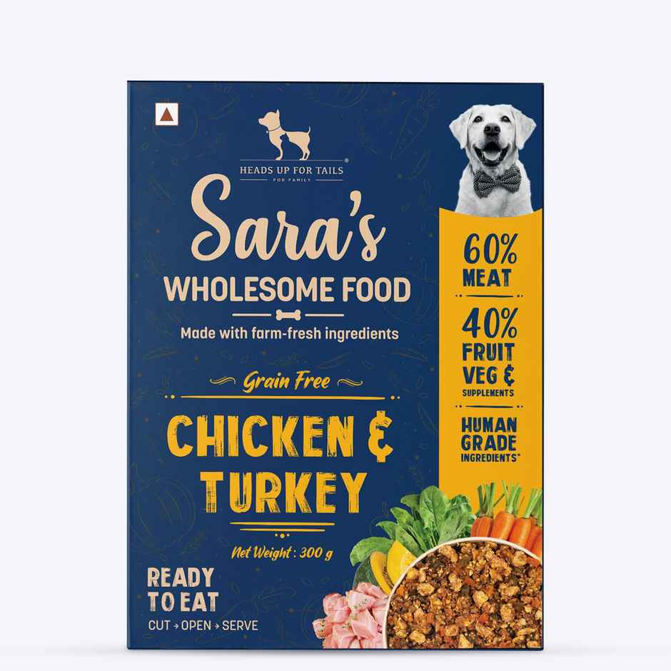 HUFT Sara's Wholesome Chicken & Turkey Dog Food Pack