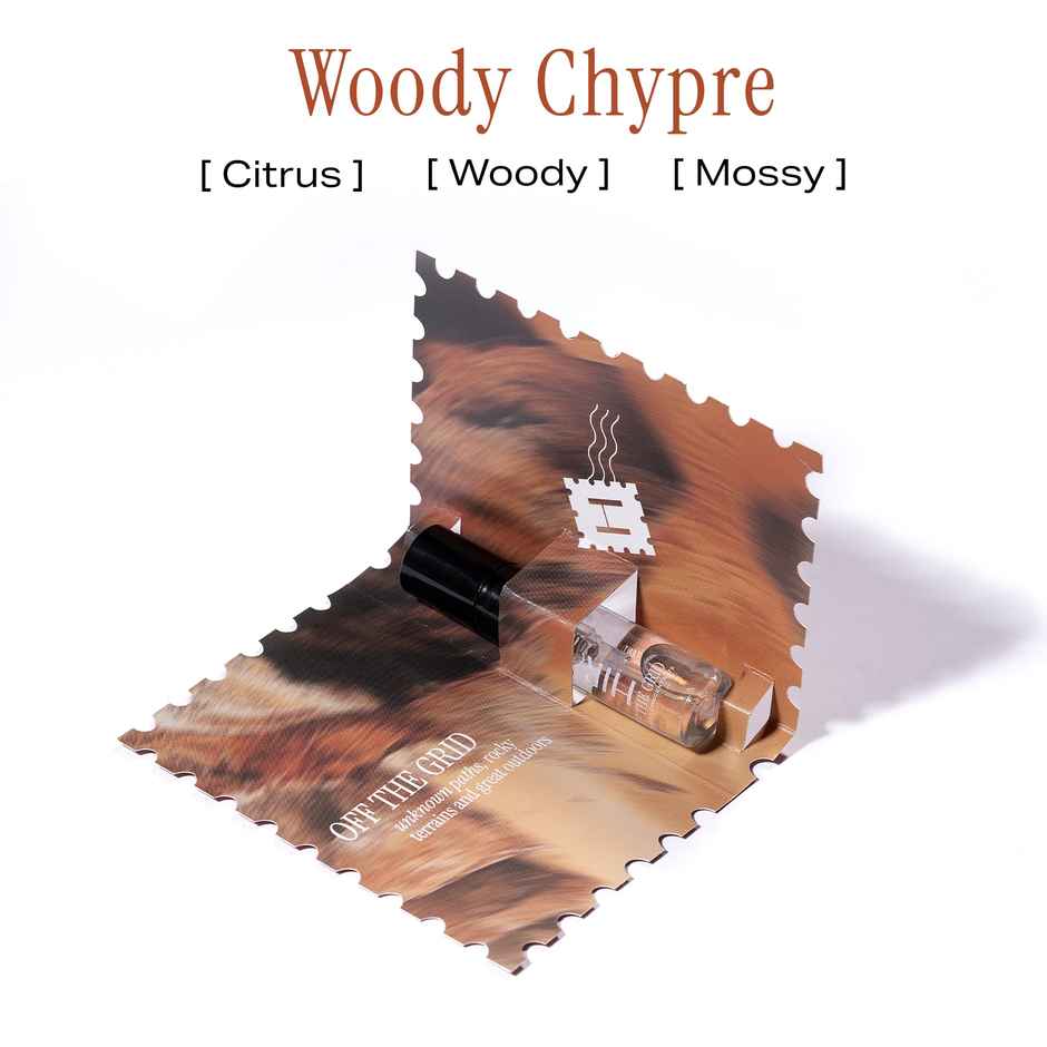 HIRA Off The Grid Eau De Perfume Mini for Men with Earthy & Citrus Notes