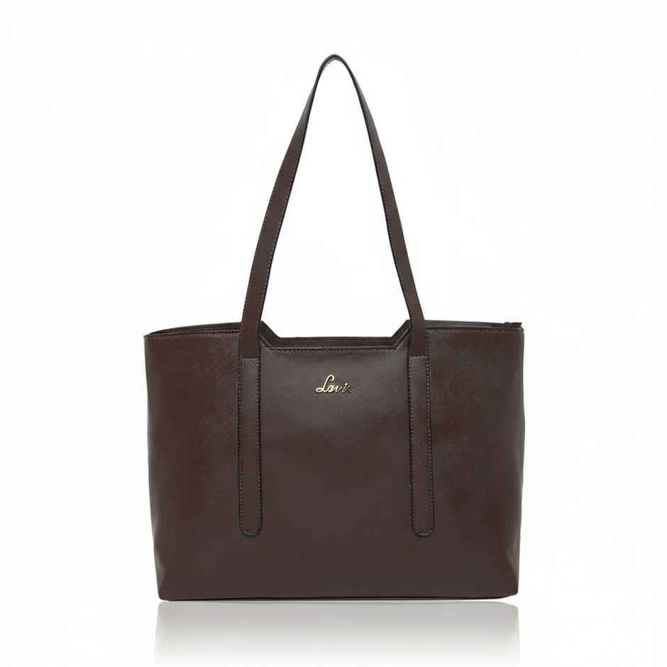 Lavie Women's Batsu Synthetic Leather Tote Bag | Medium | Maroon