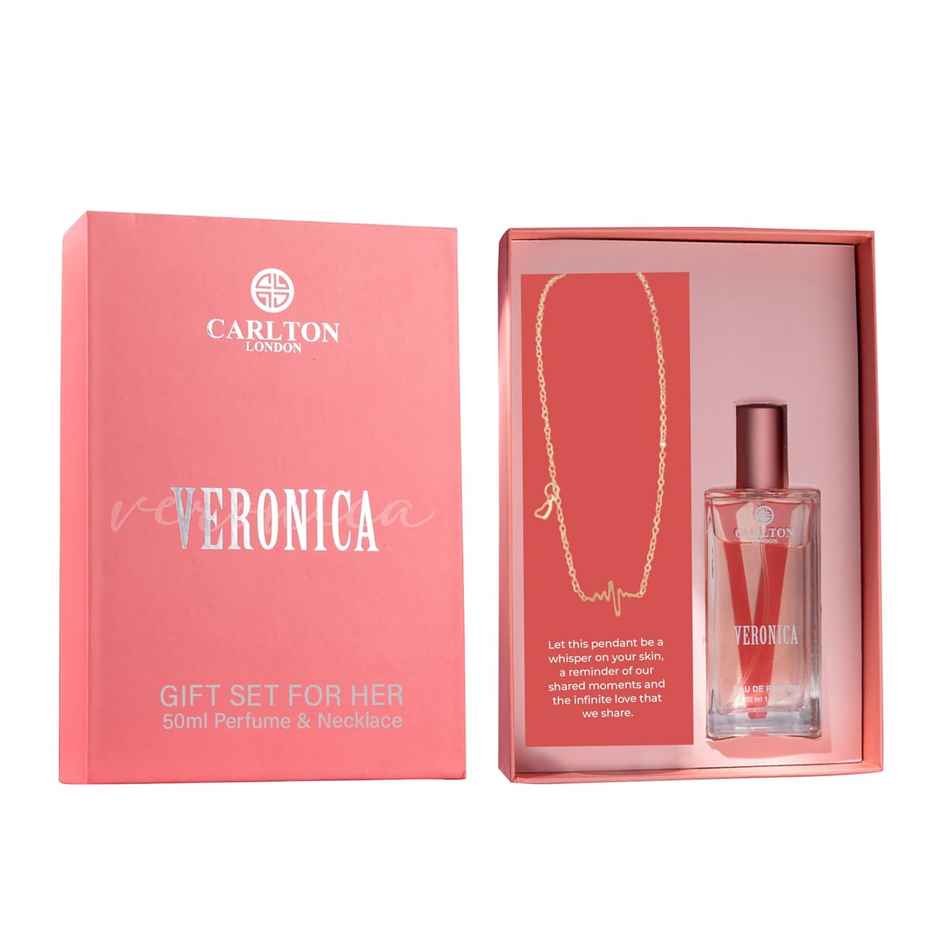 Carlton London Women Gift Set 2 Veronica 50ml with Necklace