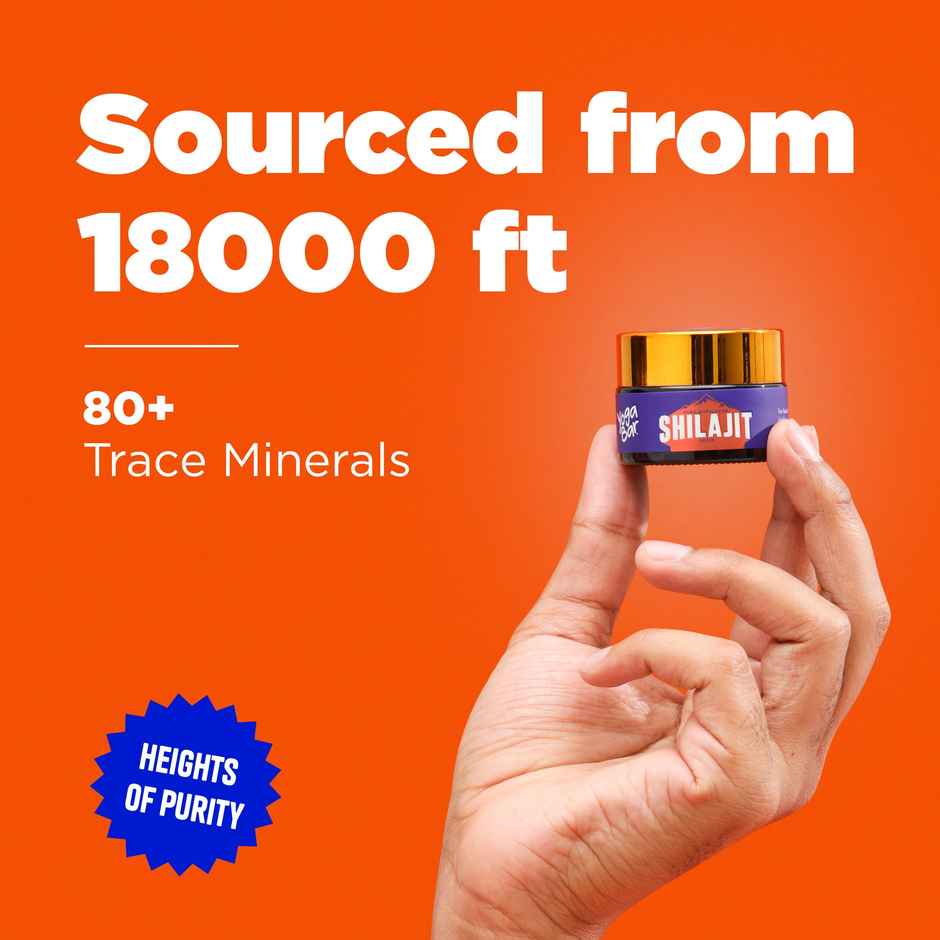 Yogabar Himalayan Shilajit Shilajeet Resin