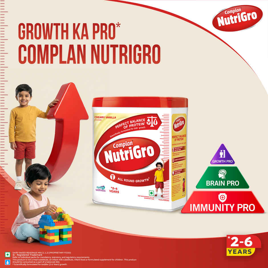 Complan Nutrigro Jar Vanilla