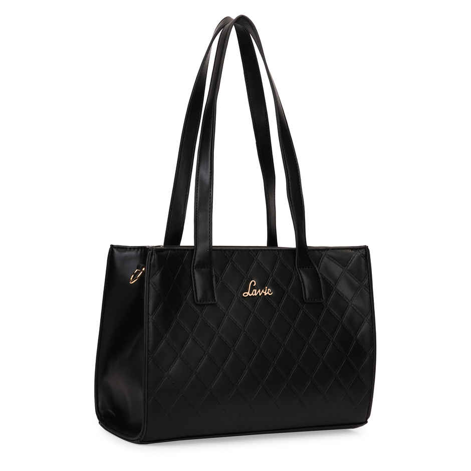 Lavie Women's Rex Satchel Handbag | Satchel Bag | Ladies purse | Shoulder Bag | Black