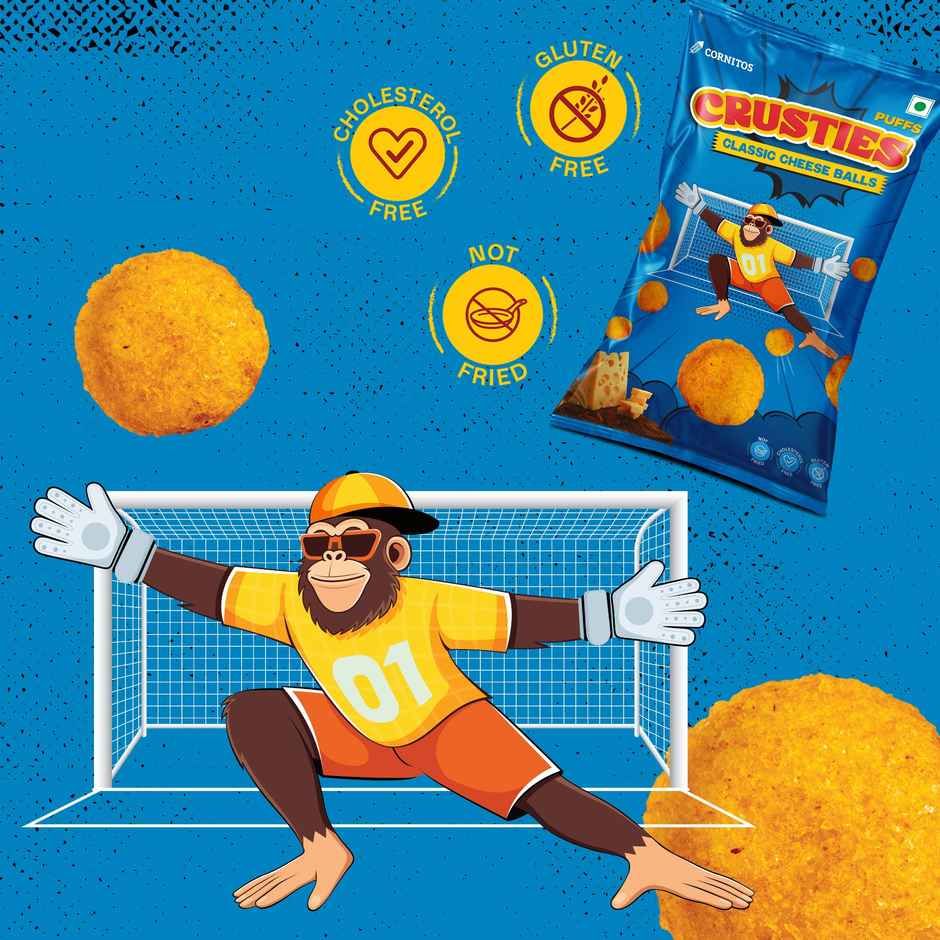 Cornitos Crusties Puffs Classic Cheese Flavour