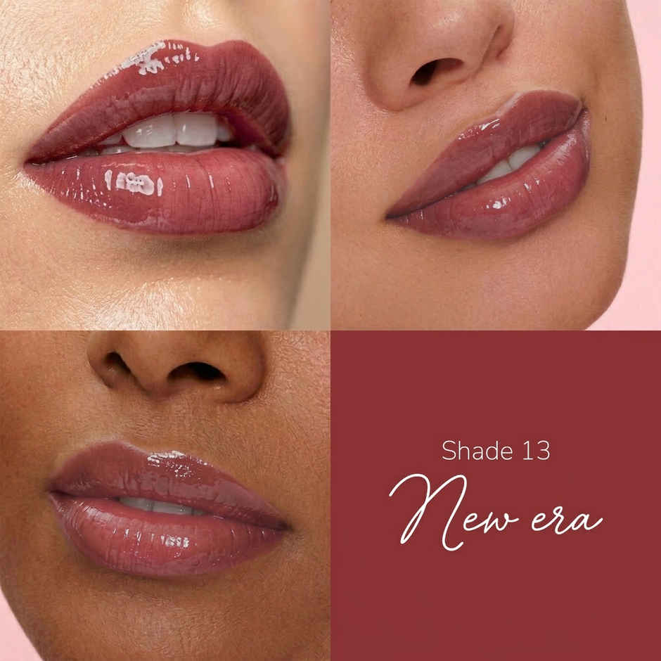 Mila Beaute Gloss Girl Lip Gloss | Enriched With Mango Seed Butter & Hyaluronic Acid