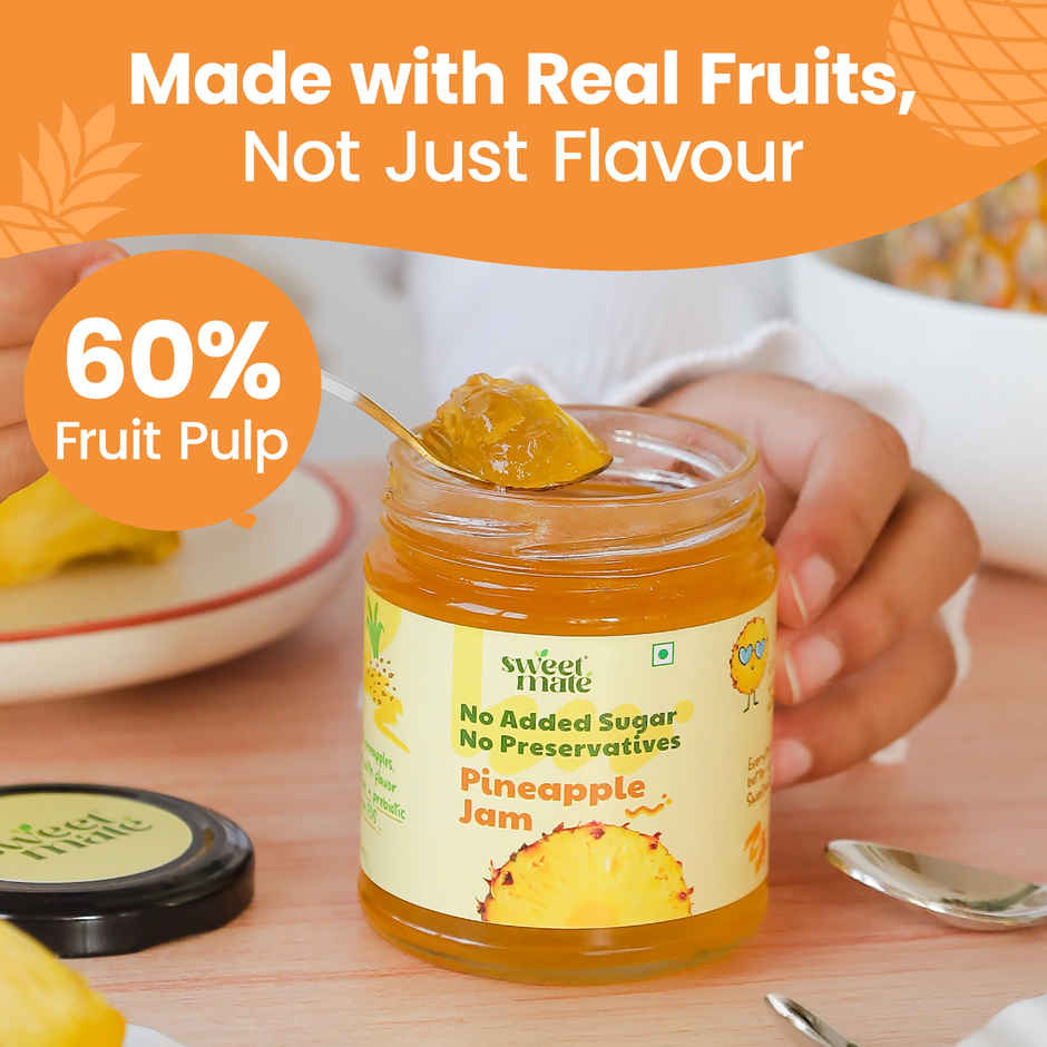 Sweetmate Sugar Free Pineapple Jam