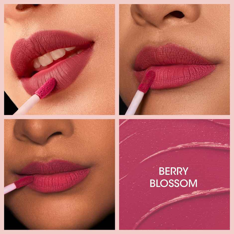 OG Beauty Moisture Lock Liquid Lipstick - 06 Berry Blossom