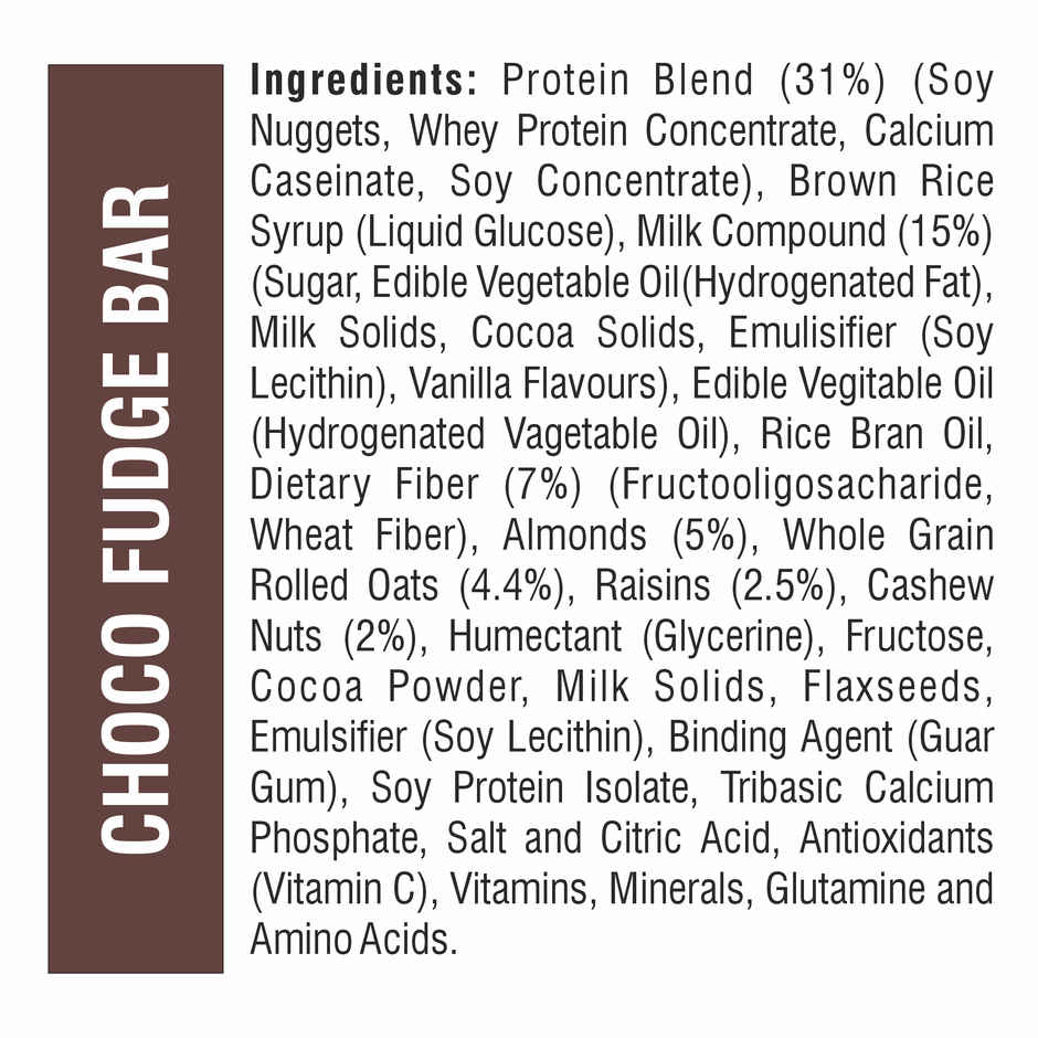 RiteBite Max Protein 20g Protein Bar Choco Fudge