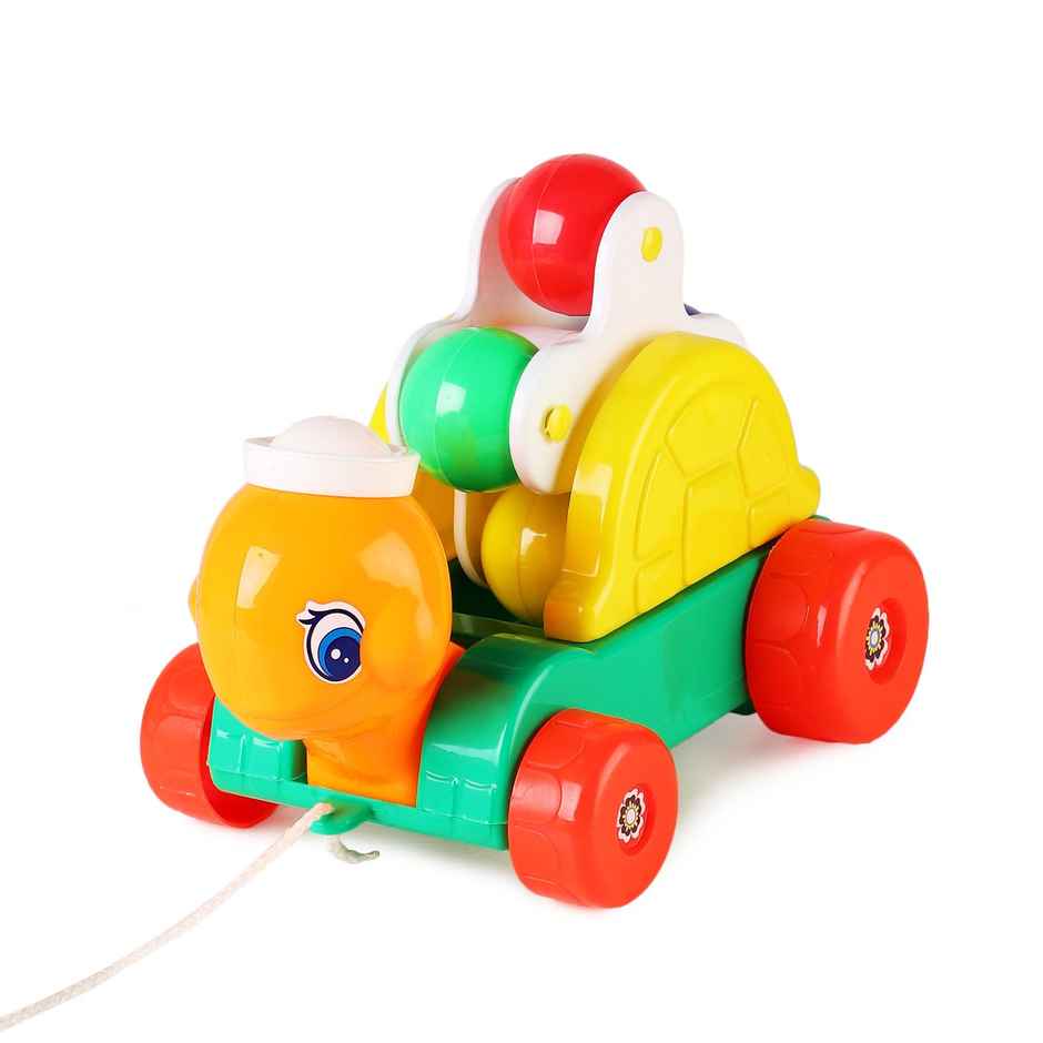 Pulling Rattling Turtle (Assorted)