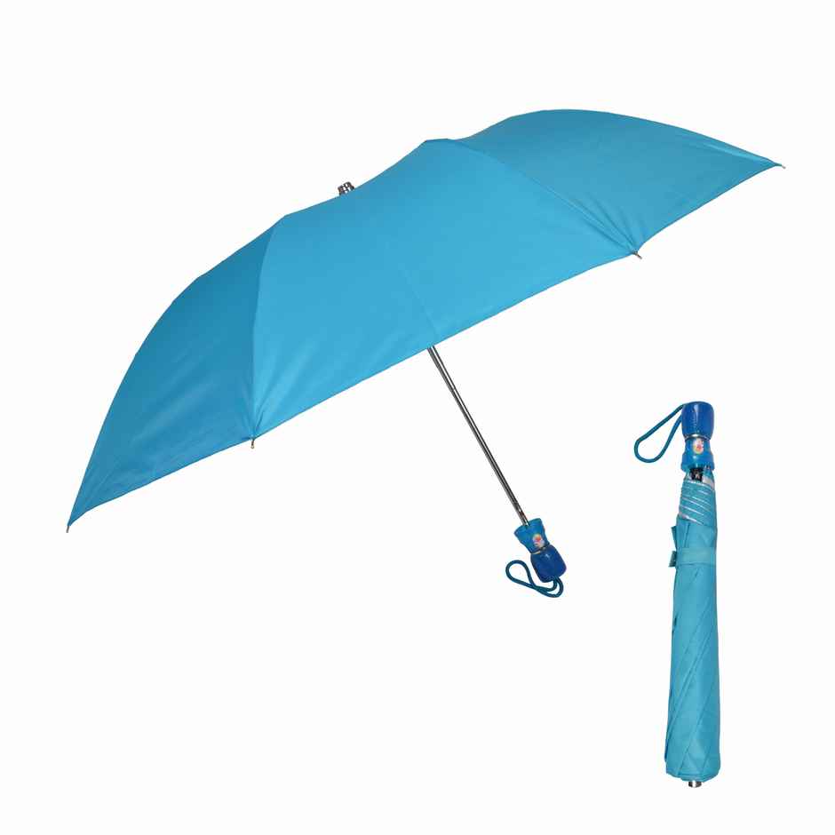 Fendo Yardley 21 inch 2 Fold Umbrella (Sky Blue)