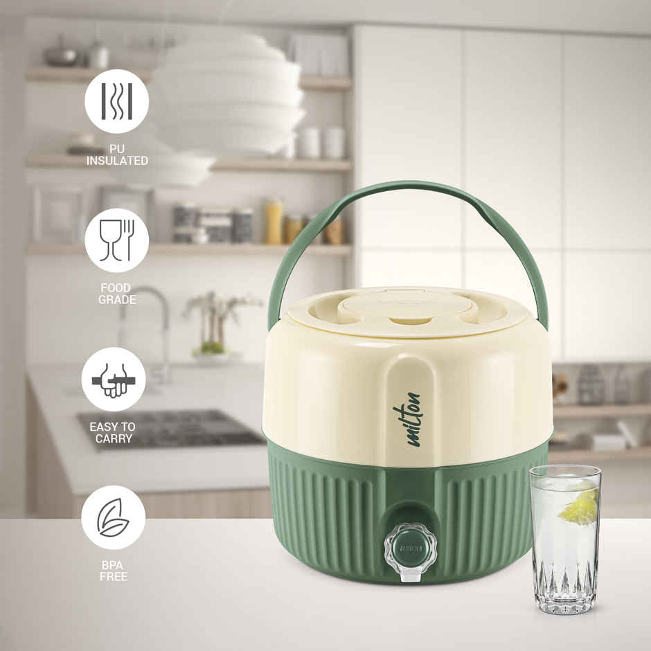 Milton Kool Pristine Insulated Jug | Green - 5.25 L
