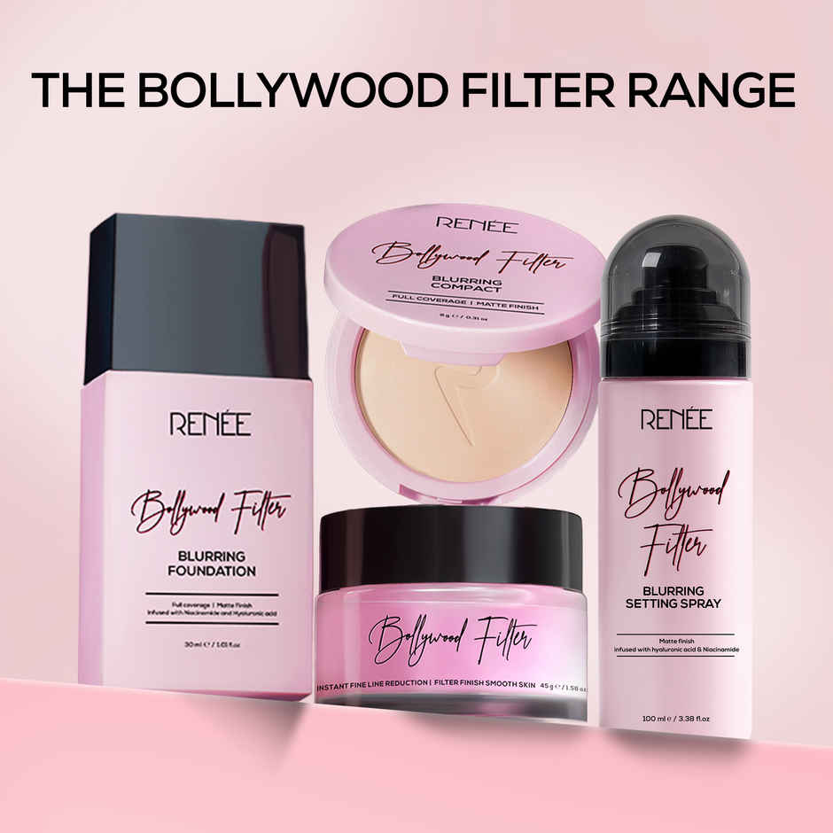 RENEE Bollywood Filter Blurring Setting Spray For Face | Matte Finish, With Hyaluronic Acid