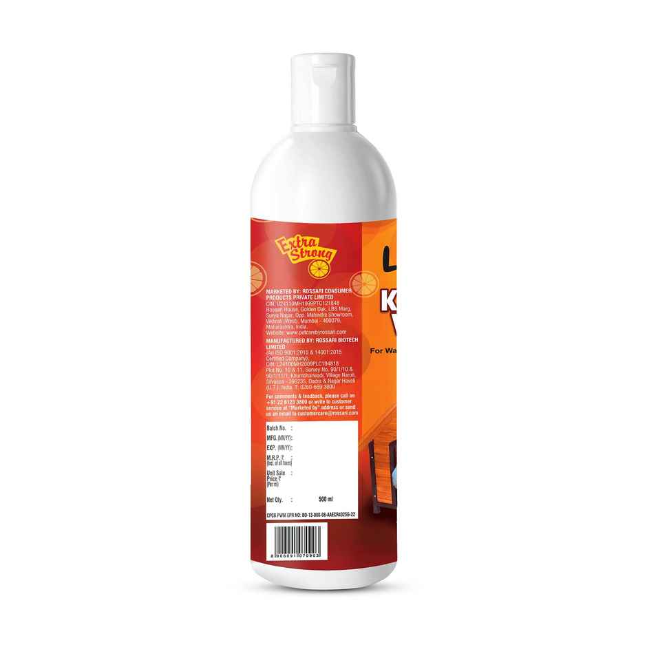 Lozalo Kennel Wash Liquid for Dog Kennel Flooring Pet Shops Clinics Salons Red