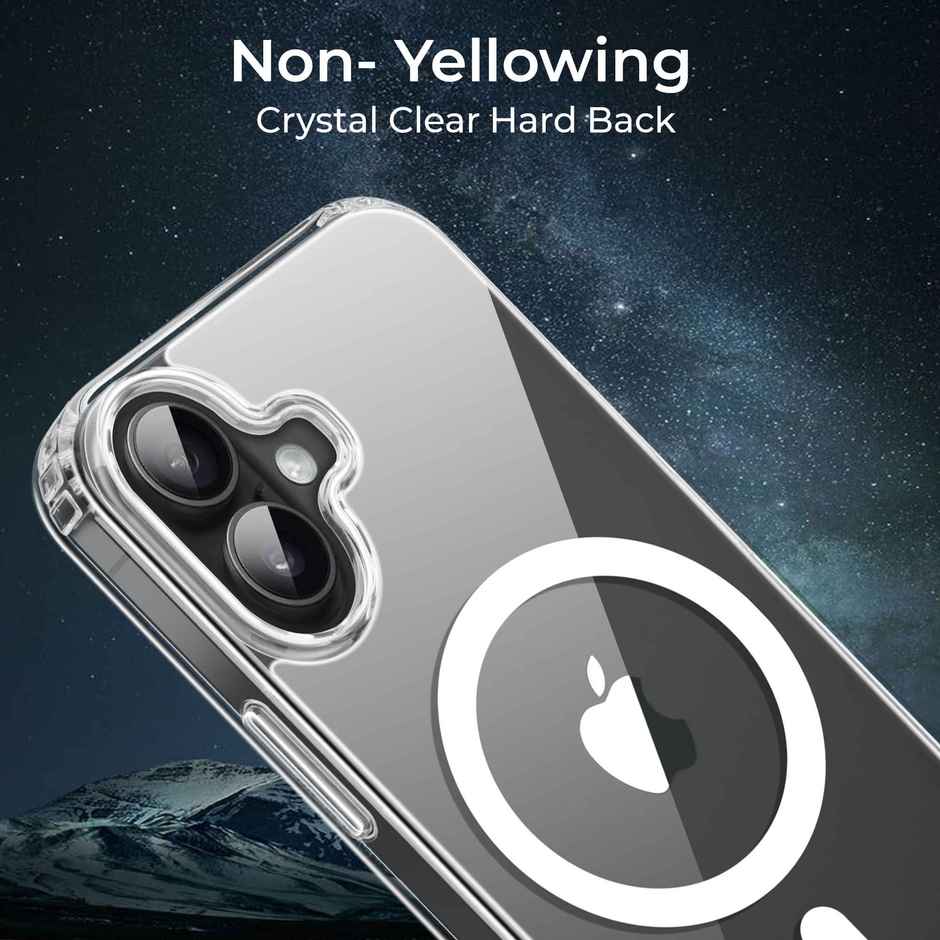 Artistque Case For Iphone 17 Back Cover | Transparent Clear Magsafe Cover
