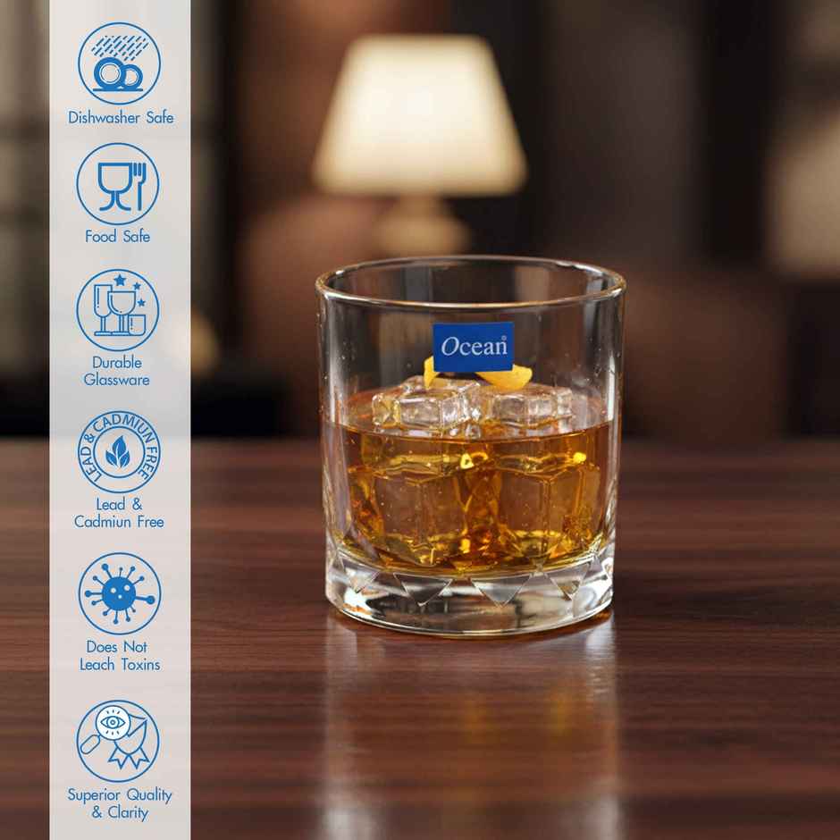 Connexion Whisky Glass | 6 pcs | 350 ml | Ocean Glassware
