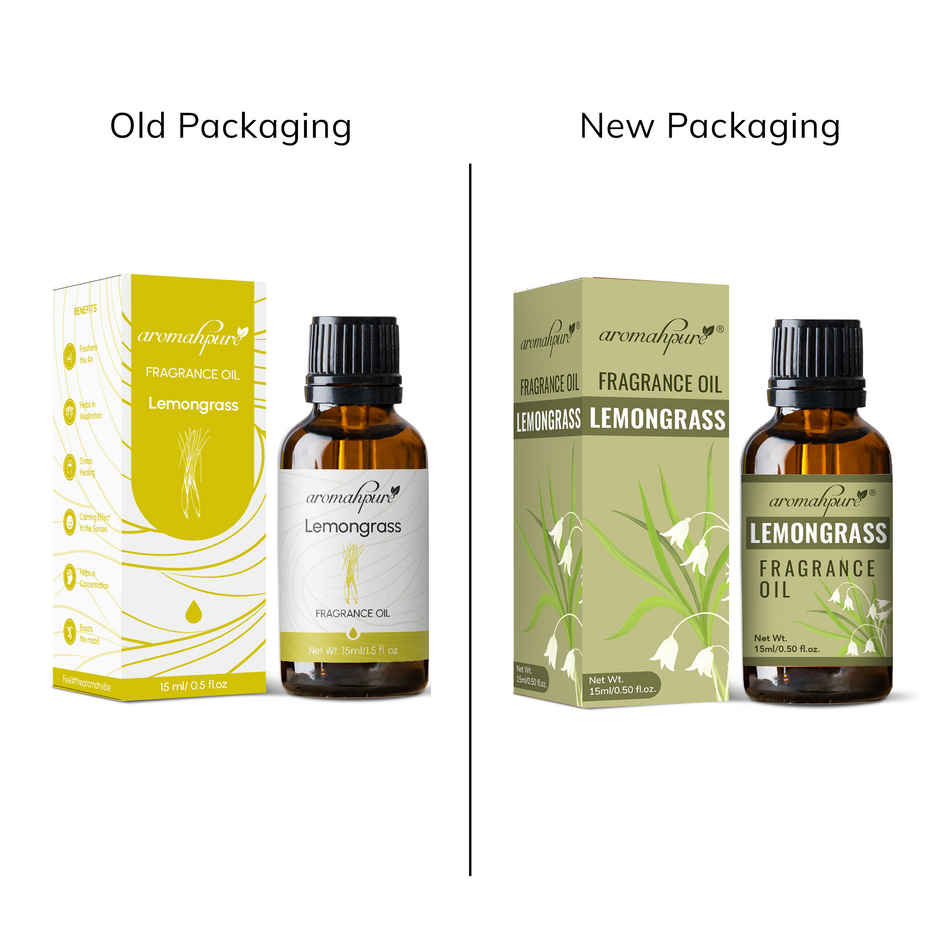 Aromahpure Fragrance Oil | Lemongrass Aroma Oil for Home Fragrance