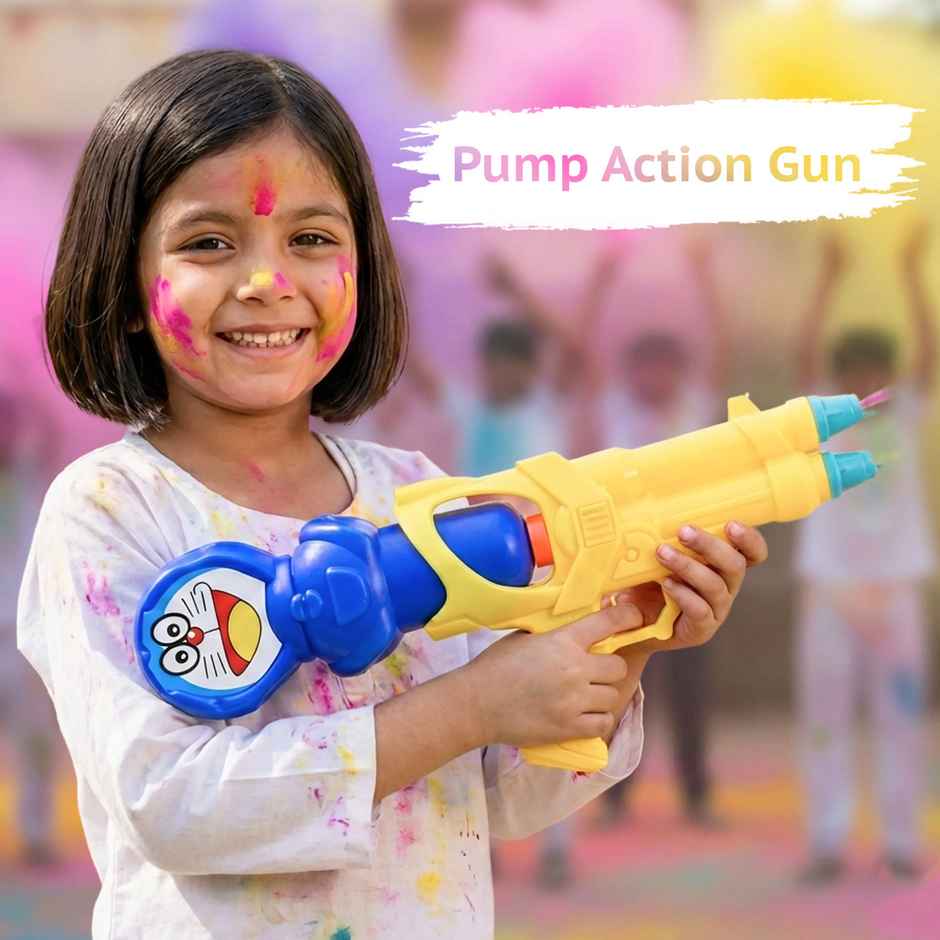 Doremon Water Gun Toys for Holi | Assorted | Tomuncle
