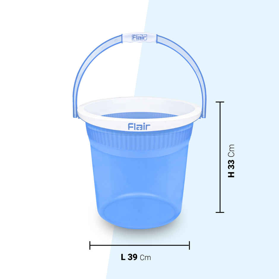 Flair Estella Crystal | Bucket | 19 Litre | Blue