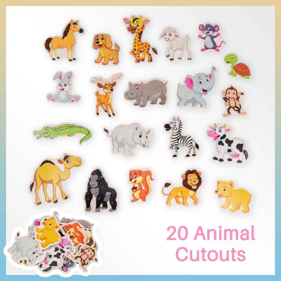 Ratna's Animal Kingdom Activity Mat