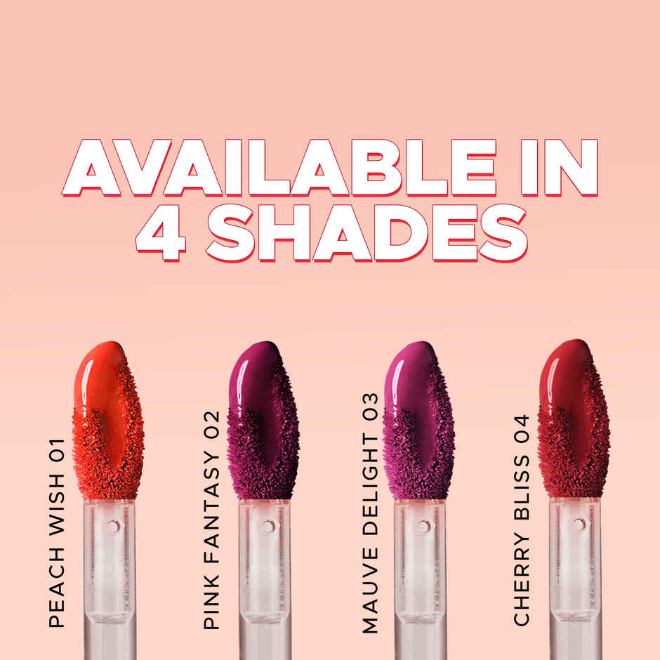 Hilary Rhoda Happy Dream Lip Tint | Infused with Hyaluronic Acid | Cherry Bliss - Shade 04