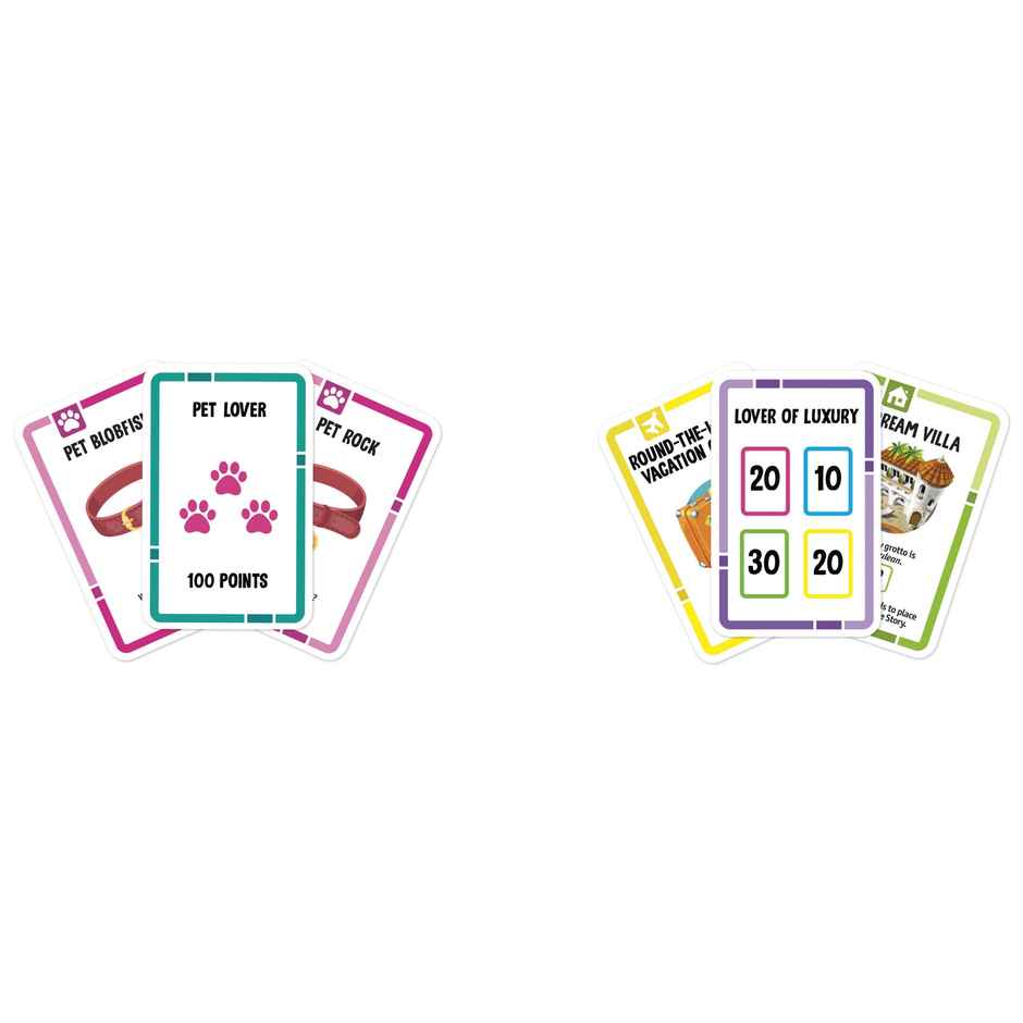 Hasbro Game of Life Goals Card Game for 2-4 Players | Ages 8+