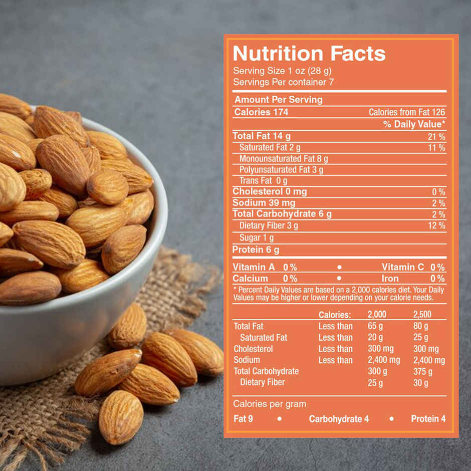 Cornitos Roasted California Almonds | Lightly Salted