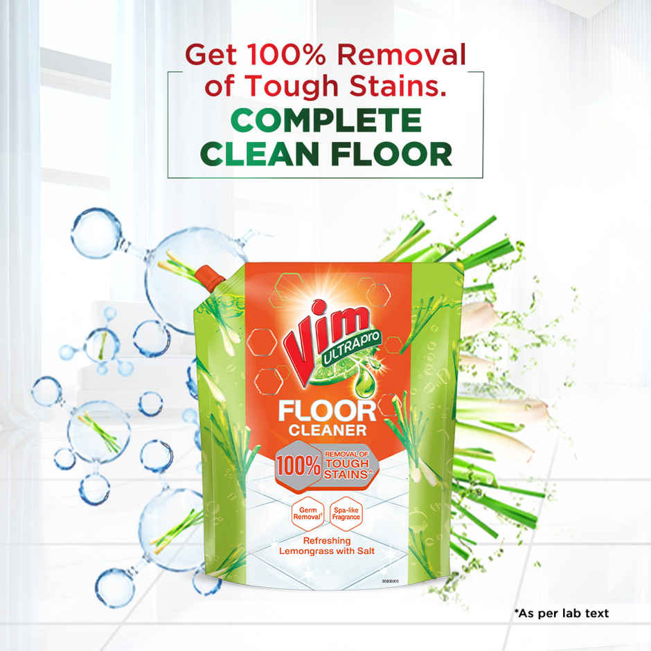 Vim Lemongrass Ultrapro Floor Cleaner | Pouch