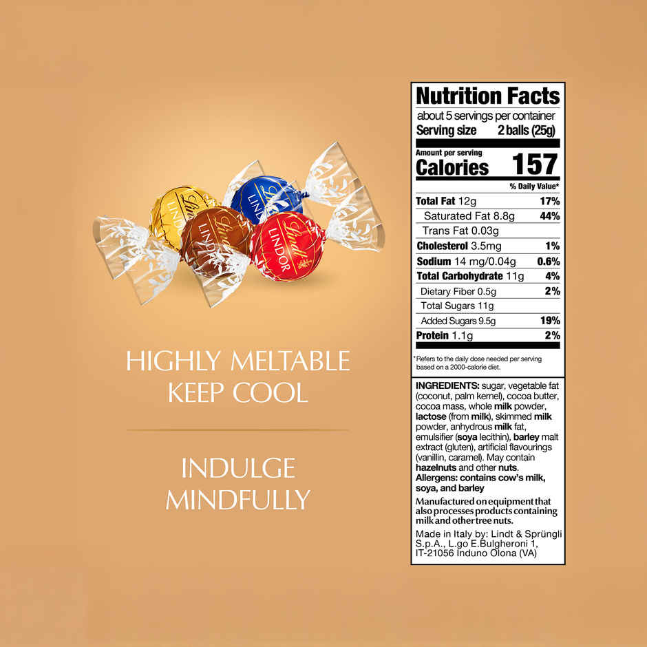 Lindt Lindor Assorted Chocolate Truffles