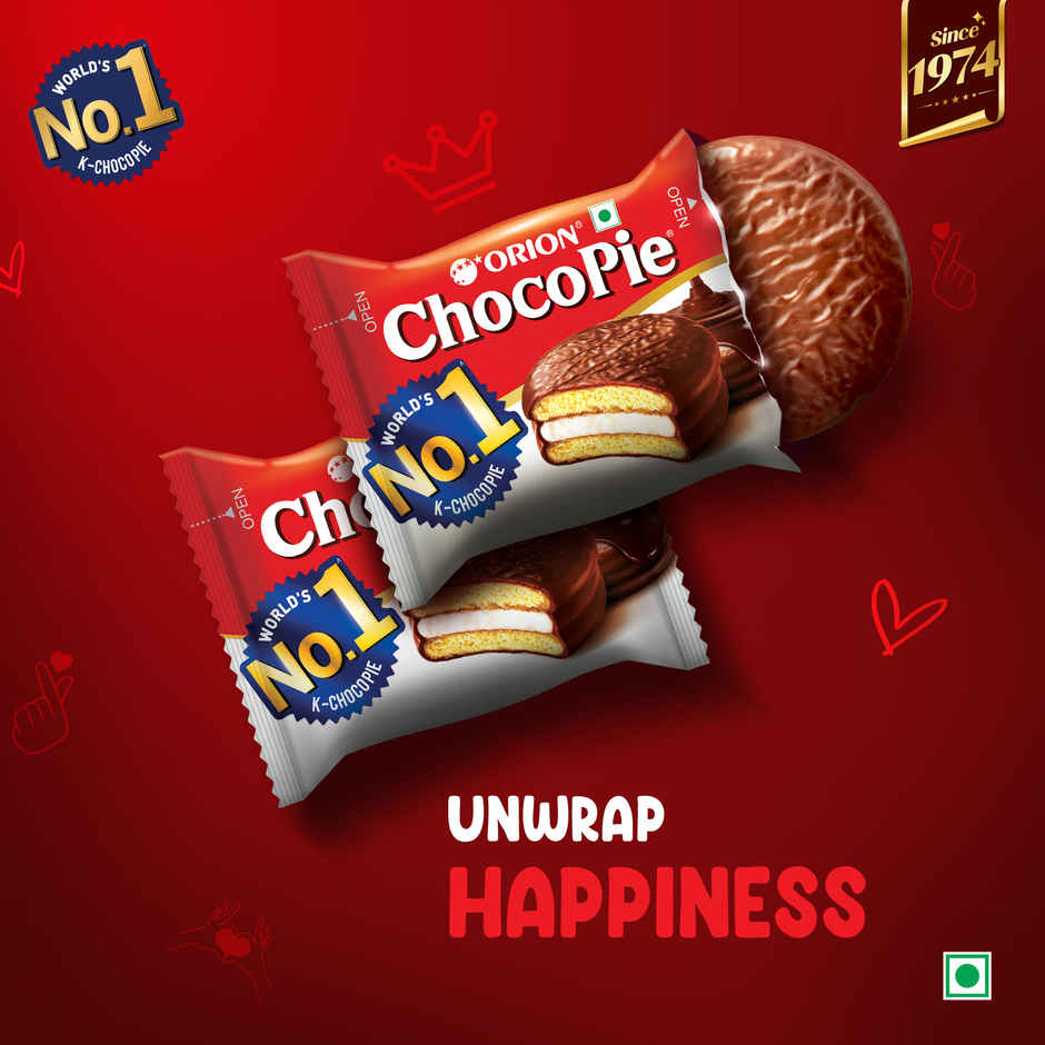 Orion Choco Pie Chocolate Coated Soft Biscuits Combo