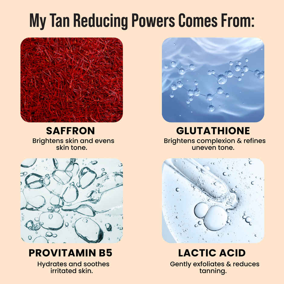 Ghar Soaps Magic Face Wash With Sandalwood, Saffron & Glutathione To Reduce Tan