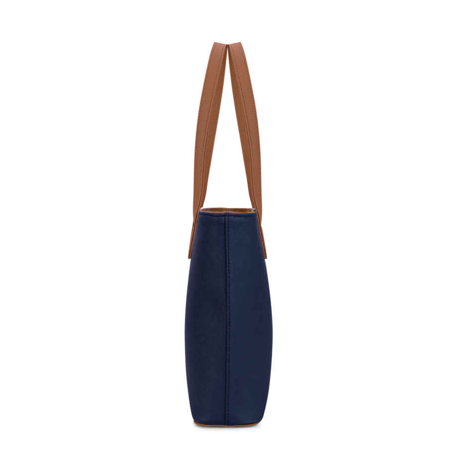 Lavie Women's Colourblock Jossie Tote Handbag | Navy Blue