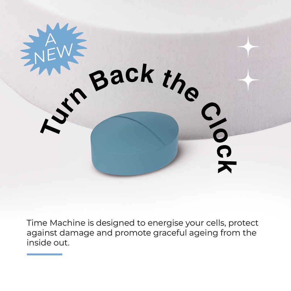 OYB Time-Machine - Anti-Ageing Formula With Coq10, Curcumin & Resveratrol