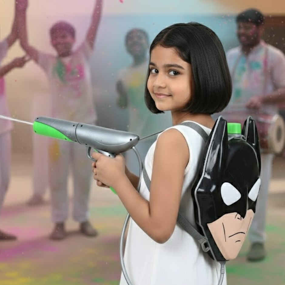 Batman Holi Water Tank Pichkari | 2.5 L | Tomuncle