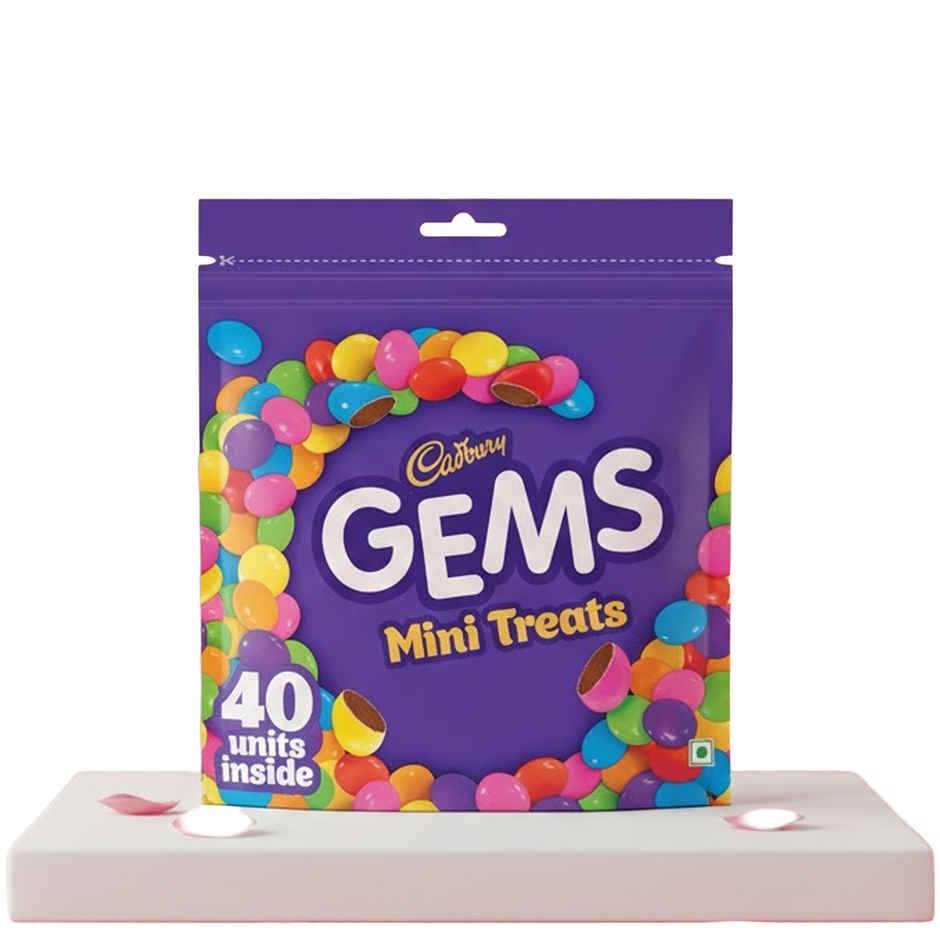 Cadbury Gems Chocolate Mini Treats Pack | Fun & Enjoyable