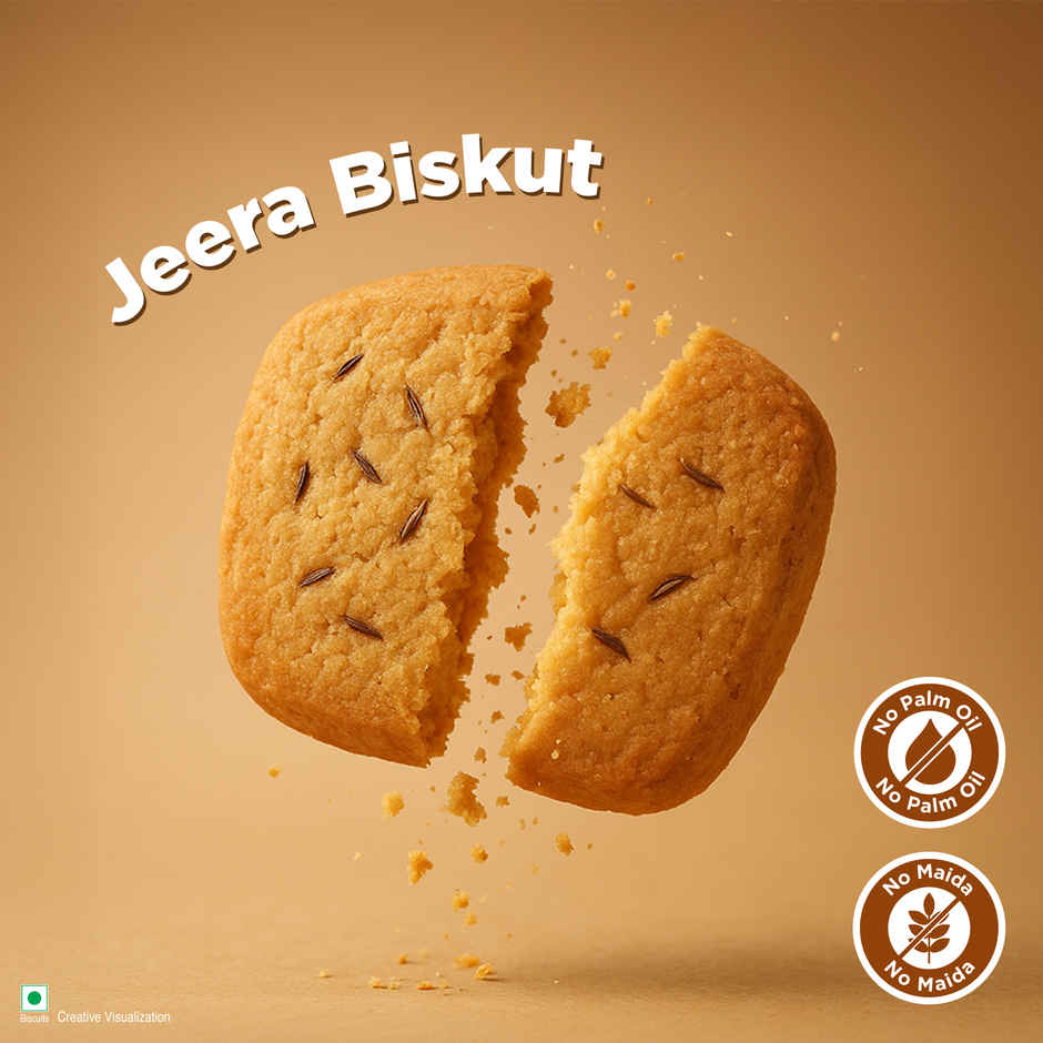 UNIBIC Swaadesi Jeera Bakery Biscuits | No Maida And No Palm Oil