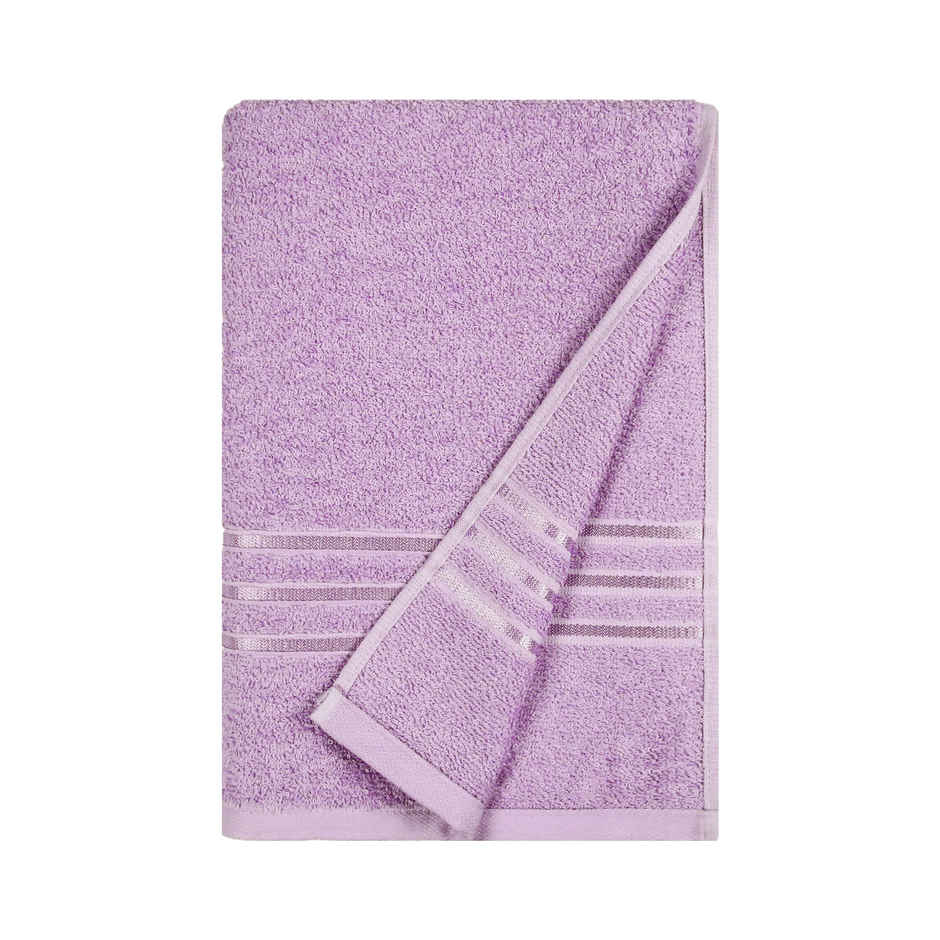 myTrident Comfort Living Cotton Bath Towel | Violet Sky