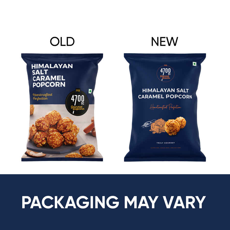 4700BC Himalayan Salt Caramel Popcorn Pouch