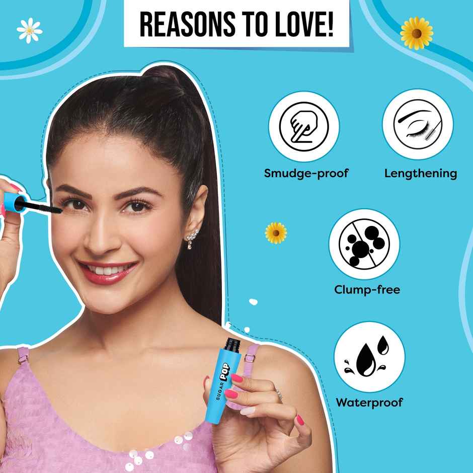 SUGAR POP Waterproof Mascara - 01 Black