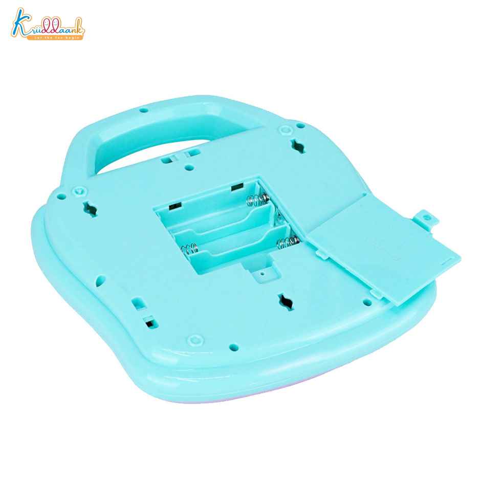 Kriiddaank Frozen Educational Laptop Pink Kids Alphabet Mathematics Music Learning Development Toy