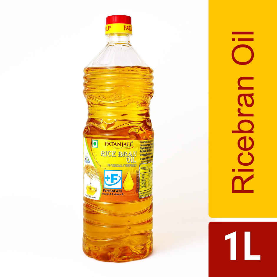 Patanjali Rice Bran Oil Bottle