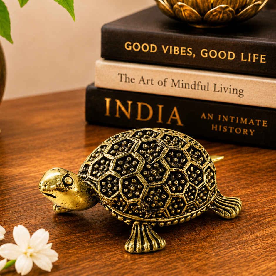 Pure Brass Tortoise | Estoria Collective