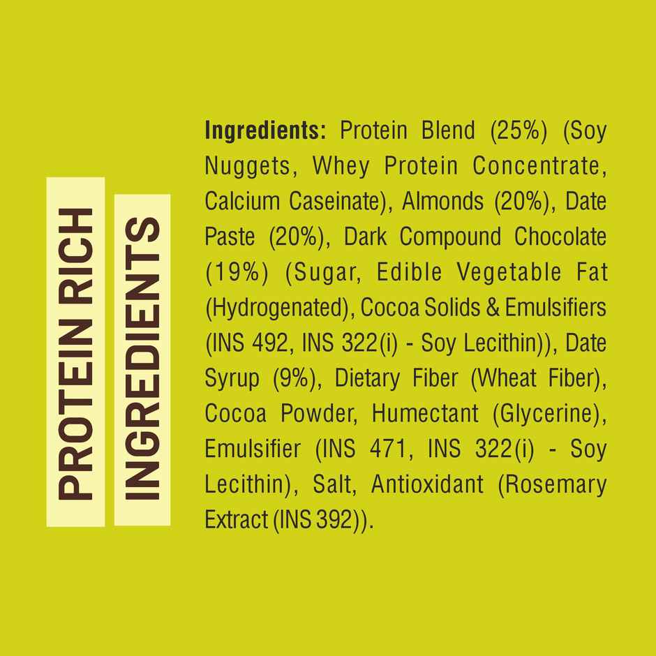 Buy Ritebite Max Protein 5g Protein Bar Date & Almond Bytes Online ...