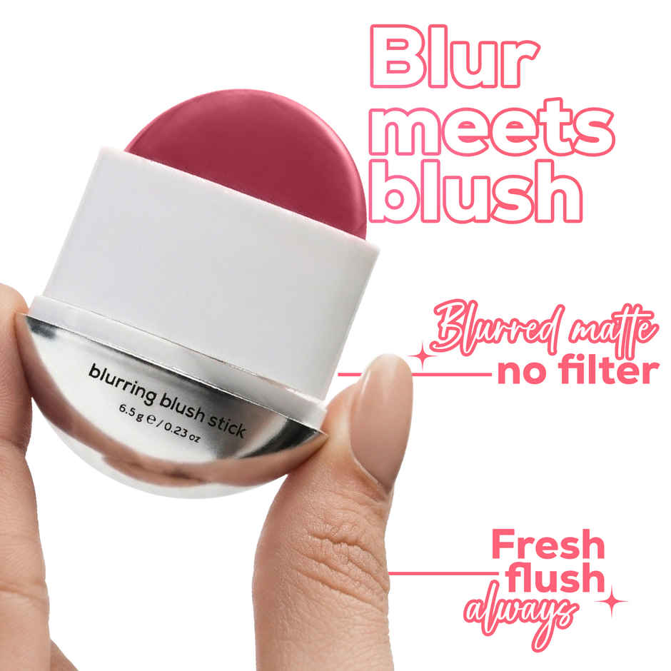 RENEE Blushie Blurring Blush Stick, Buildable Formula with Matte Finish | Pinkie Promise