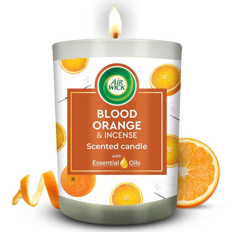 Airwick Home Fragrance Candle | Blood Orange & Incense