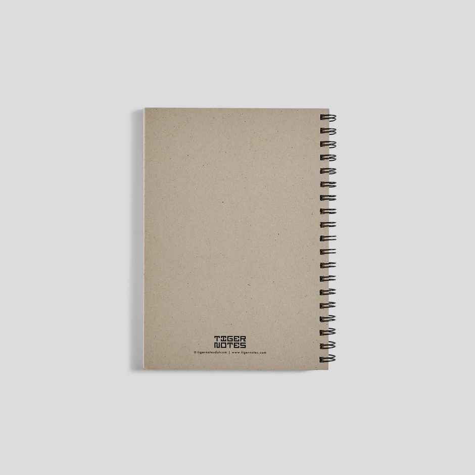 Tiger Notes Blur Series Notebook | B5 Size | 250 Ruled Pages | Natural Shade | Verybusydoingnothing