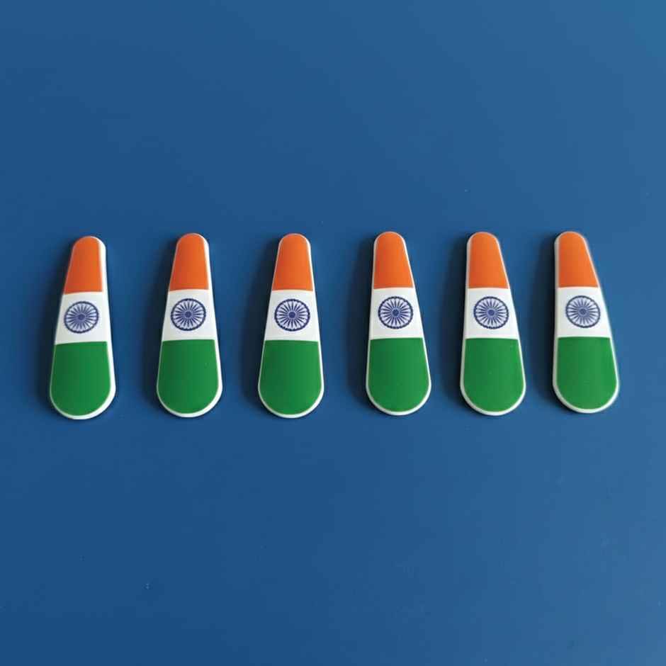 Indian Tricolor Hair Clip Set | Republic Day | Pack of 6 | Special You