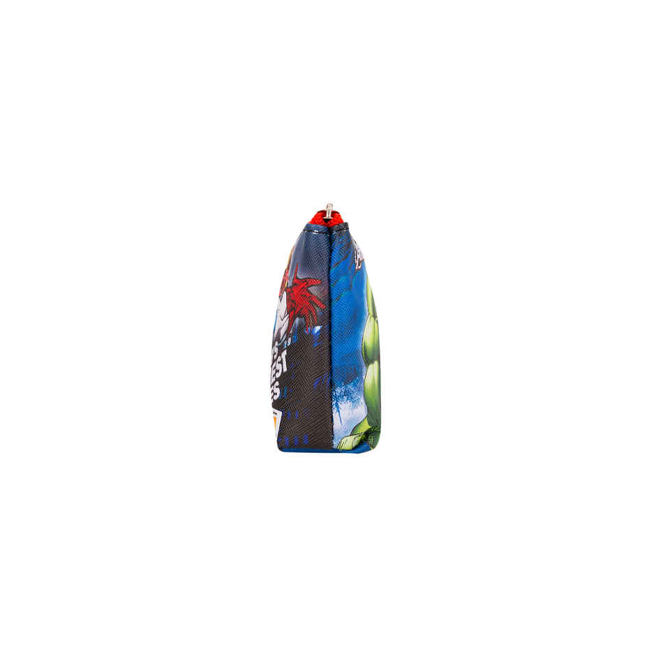 Striders Avengers School Pencil Case - Triangle Design Kids Stationery Pouch, Marvel Heroes